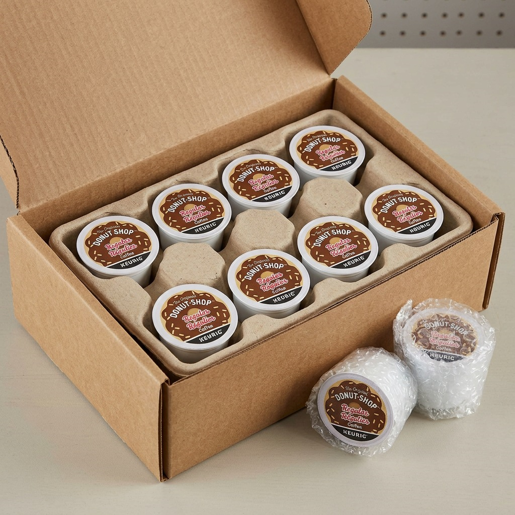 COFFEE-K CUP DONUT SHOP ORIGINAL MEDIUM ROAST, REGULAR-32095 24/BX