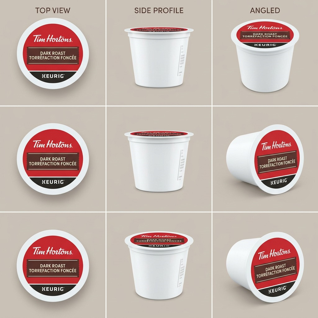 COFFEE-K CUP TIM HORTONS DARK ROAST (11307) 24/BX