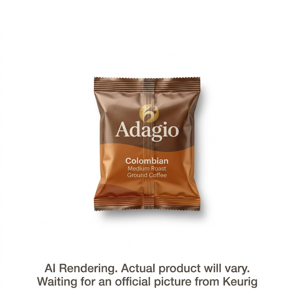 Adagio Coffee Ground - Adag Colomb Med Grd 2.5Oz