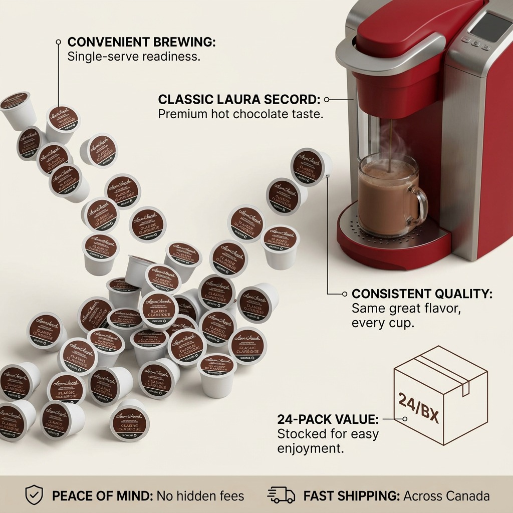 HOT CHOCOLATE-K CUP LAURA SECORD (21717) 24/BX