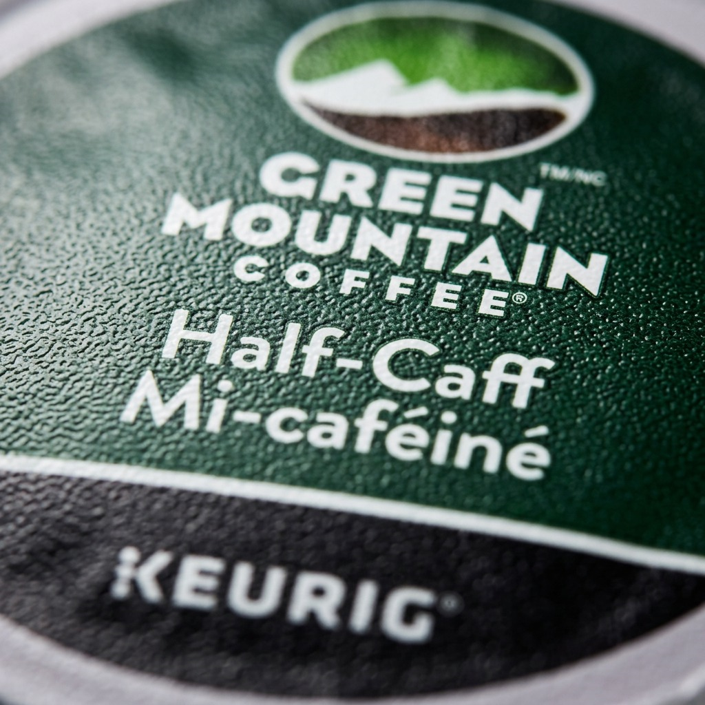 COFFEE-K CUP GREEN MOUNTAIN HALF-CAFF MEDIUM ROAST 24/BX