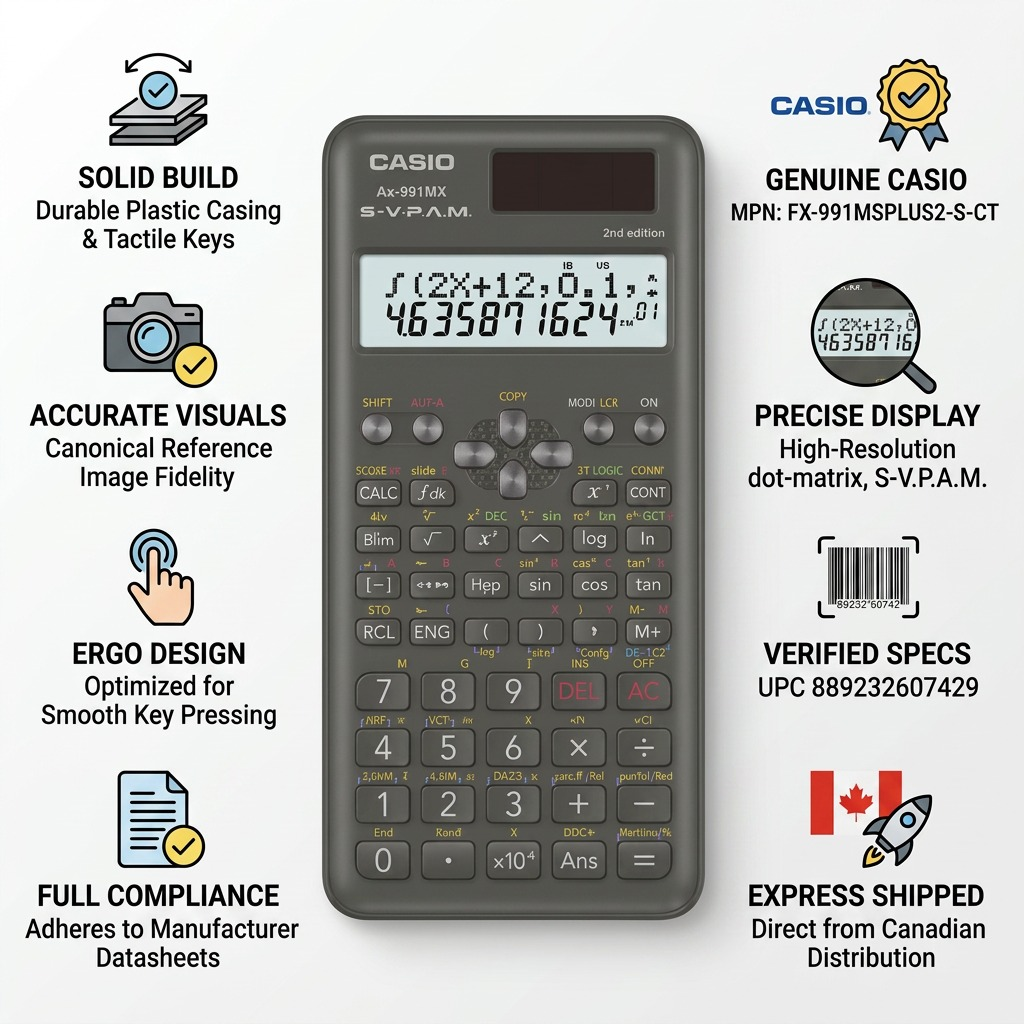 Casio FX991MSPLUS2 Scientific Calculator