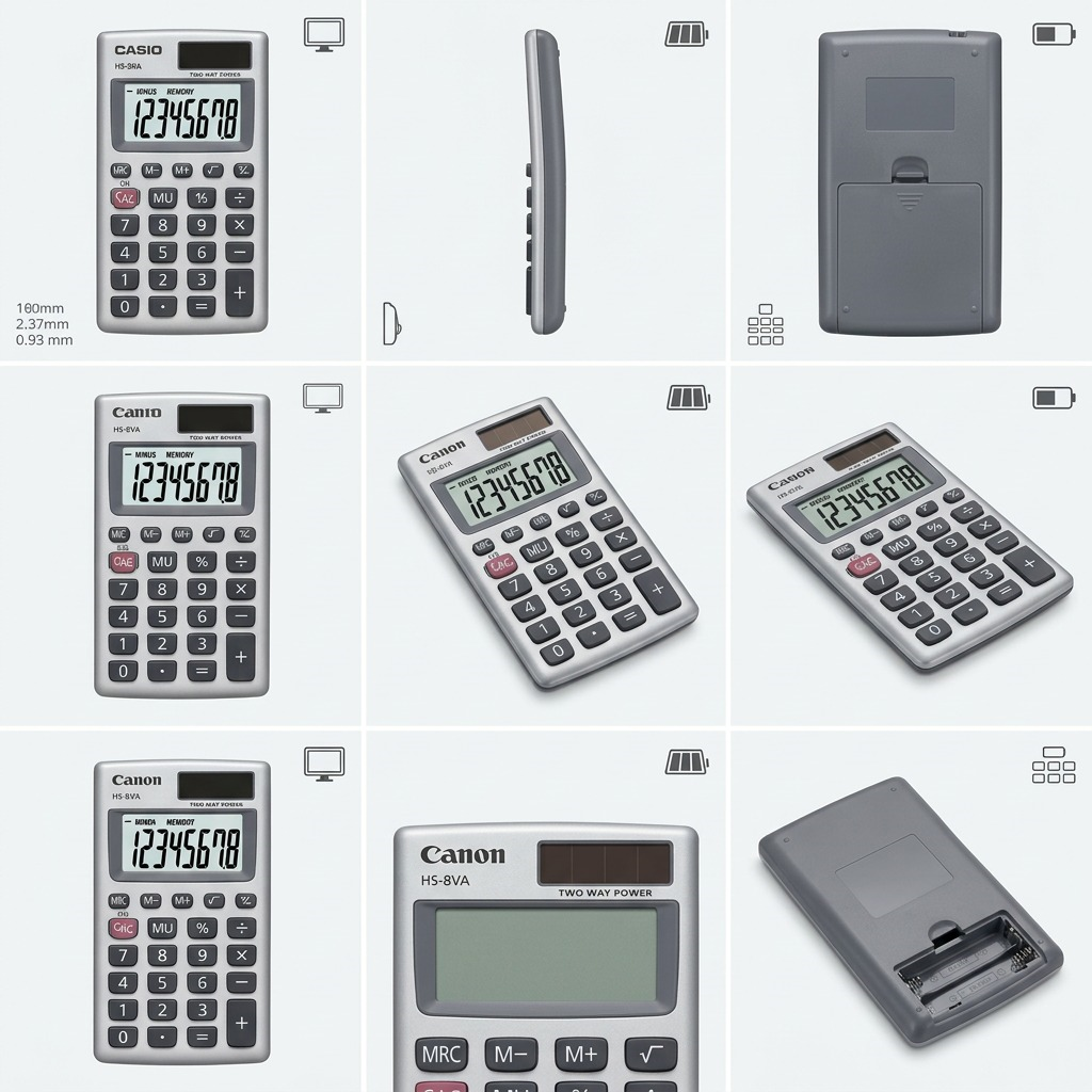 Casio HS-8VA Compact Calculator