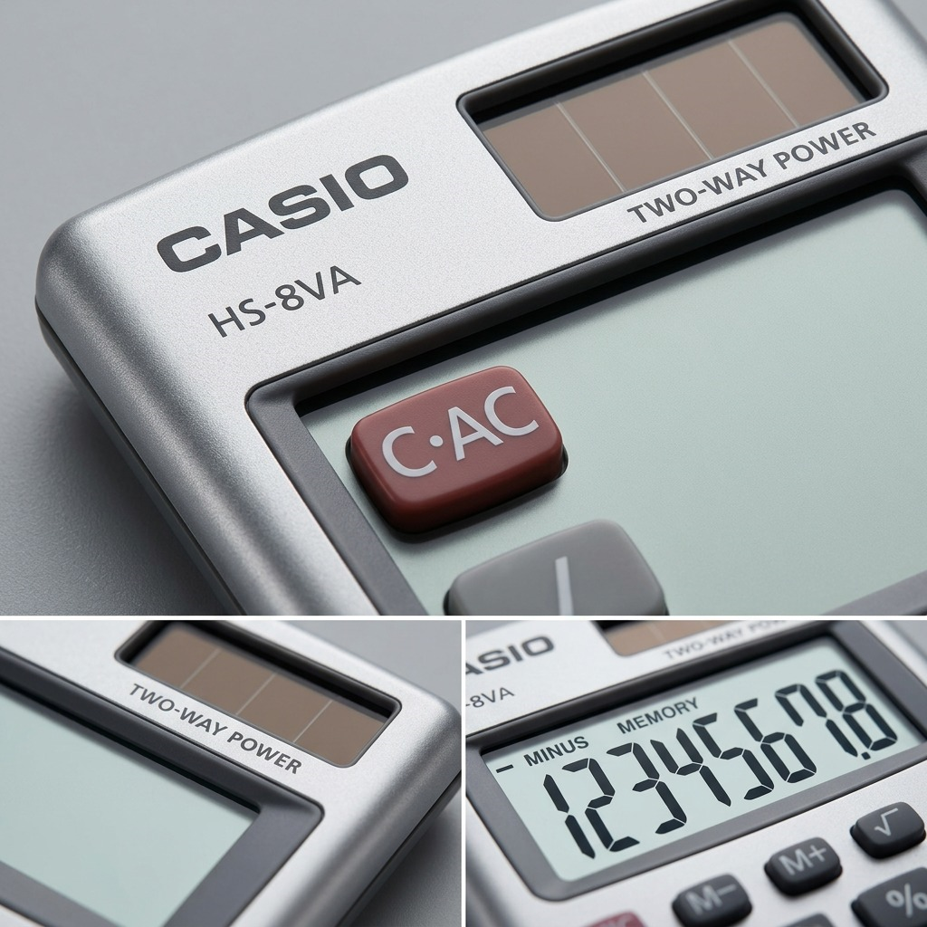 Casio HS-8VA Compact Calculator