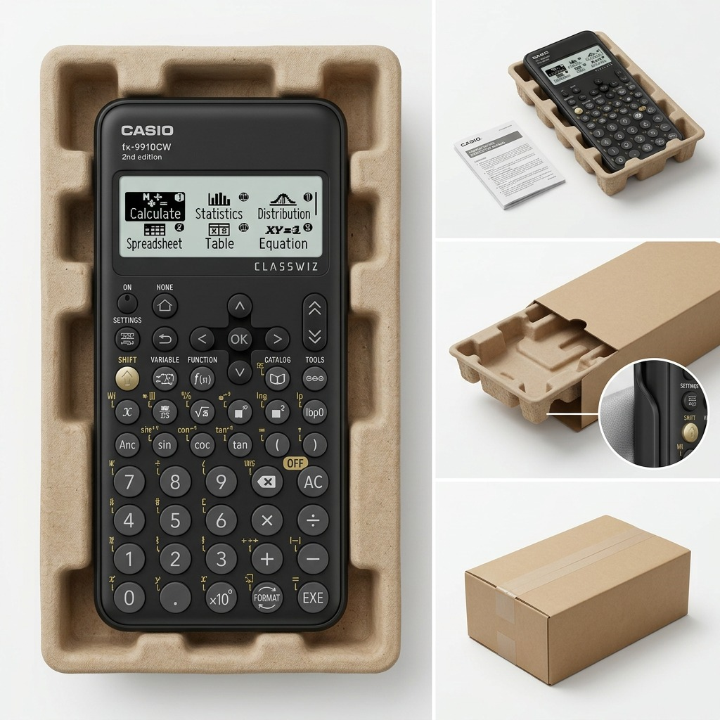 Casio FX-9910CW Black AAA Power Scientific Calculator