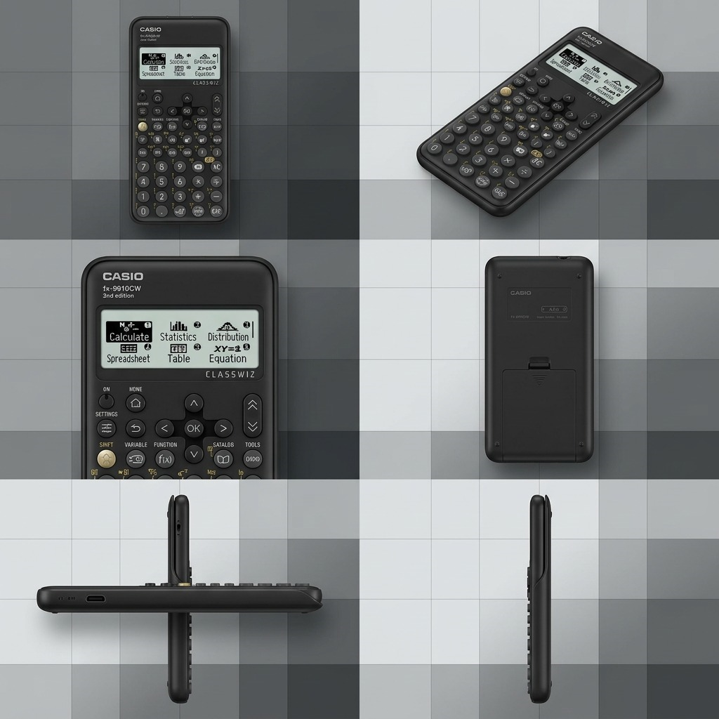 Casio FX-9910CW Black AAA Power Scientific Calculator