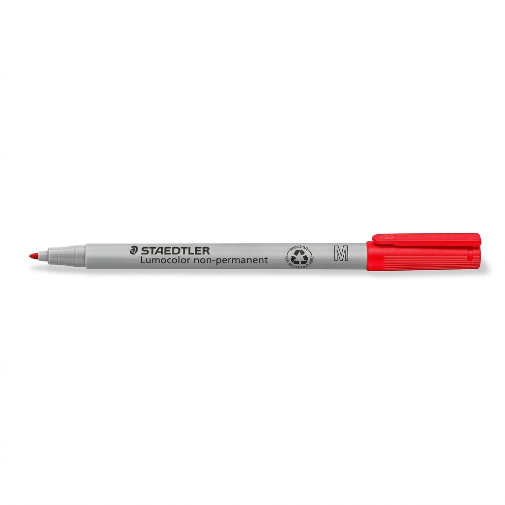 Staedtler Marker Lumocolor Water-Based Medium Red