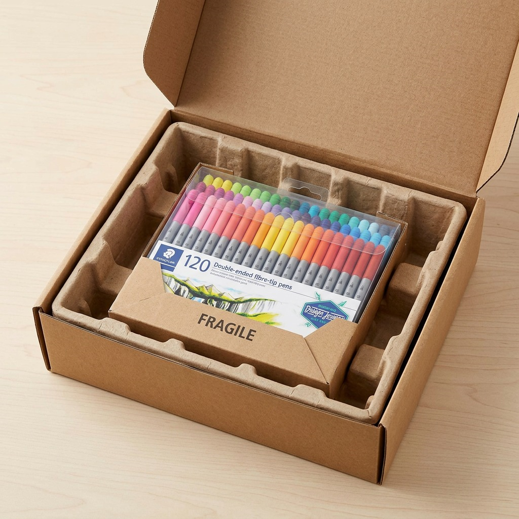 Staedtler Double-ended Fibre-tip Pens 120-Pack
