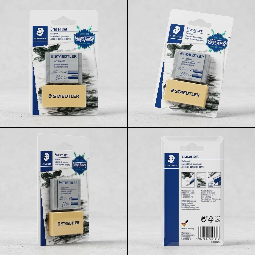 Staedtler Erasers Gum & Kneadable *2