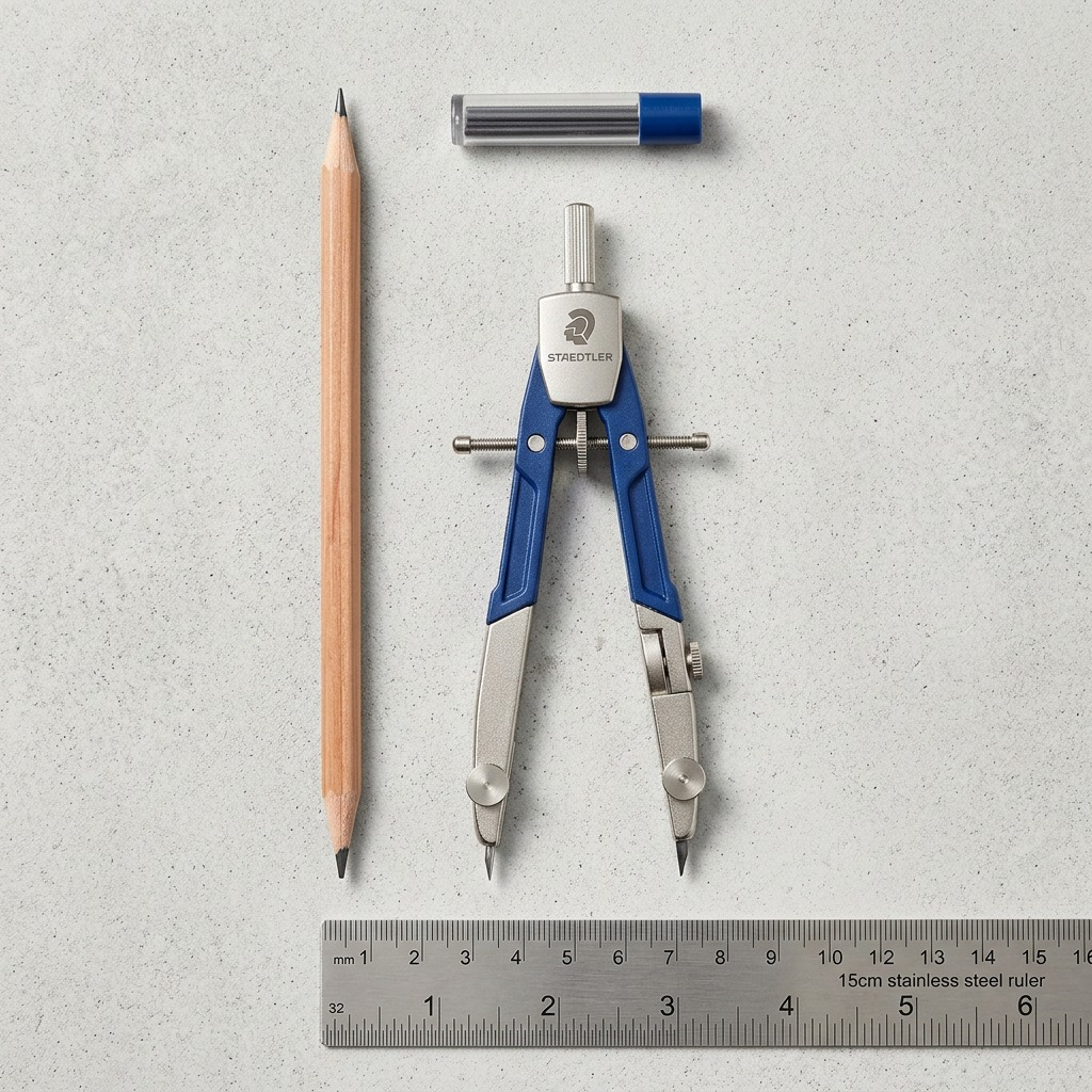 Staedtler Compass Set, Metal