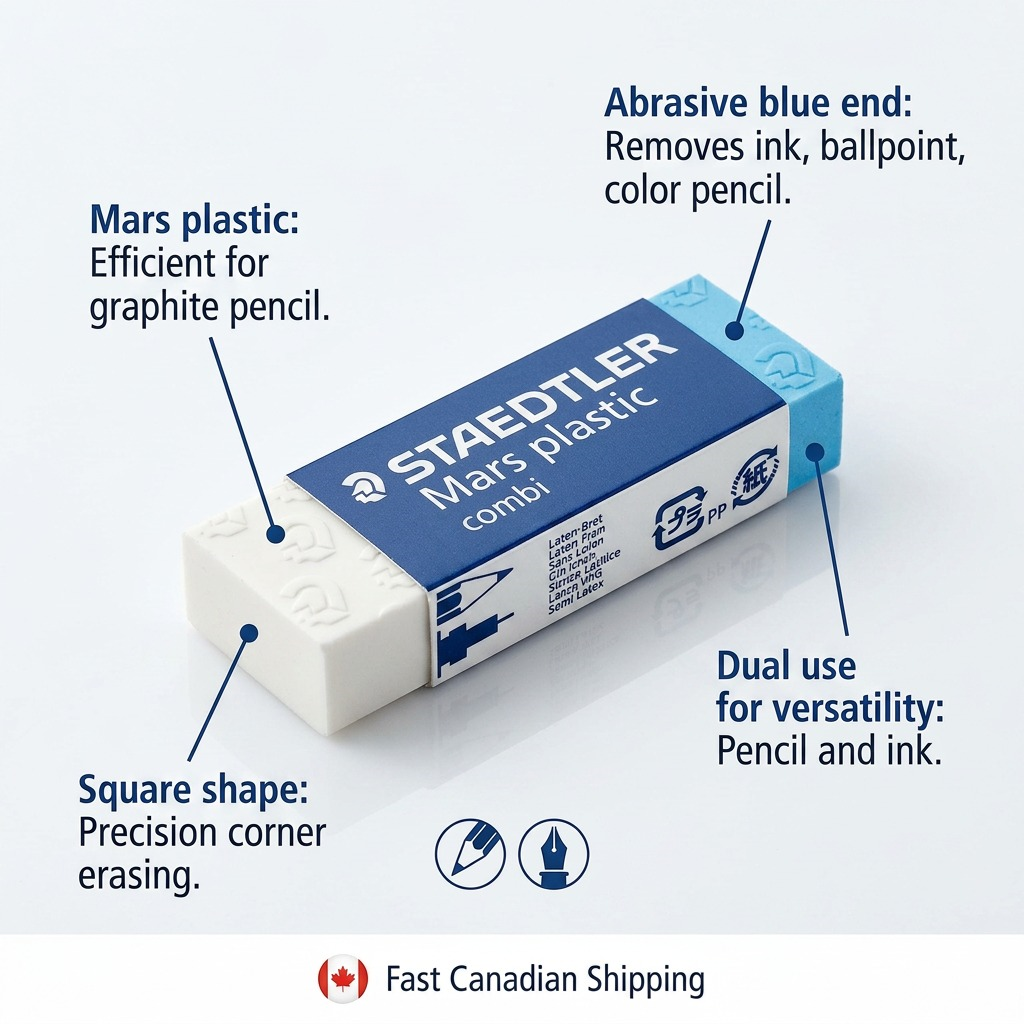 Staedtler Mars Plastic Combi Eraser