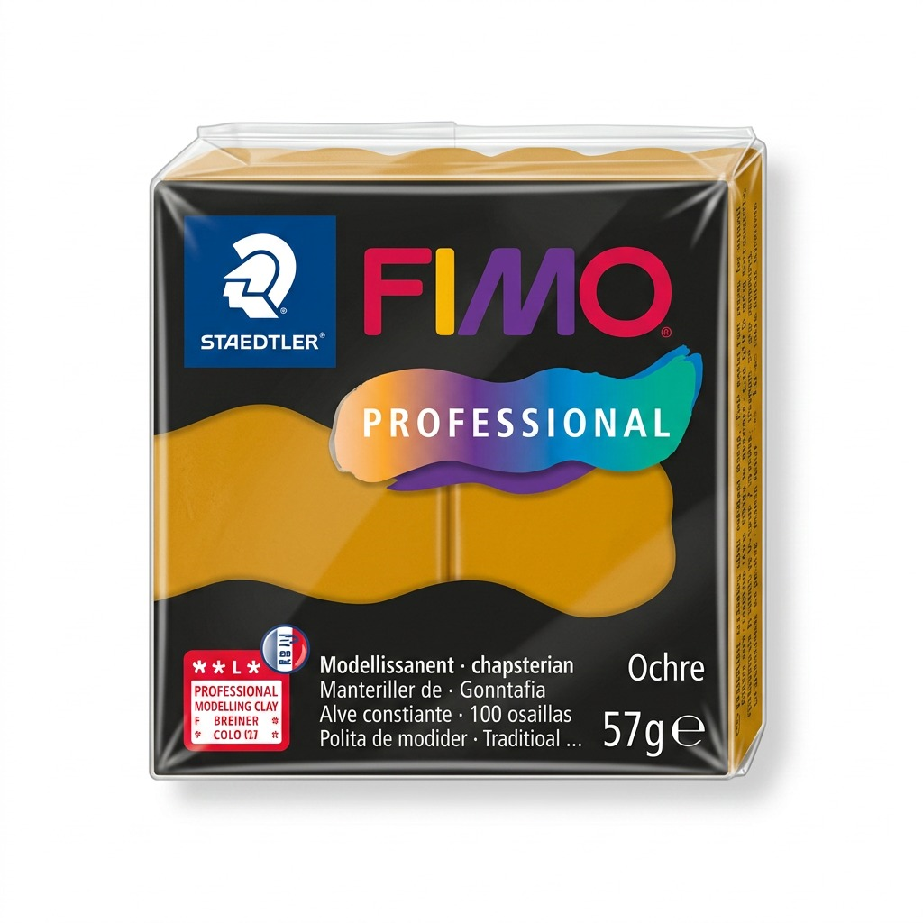 Staedtler Modelling Clay Fimo Professional Ochre 57g (2 oz)