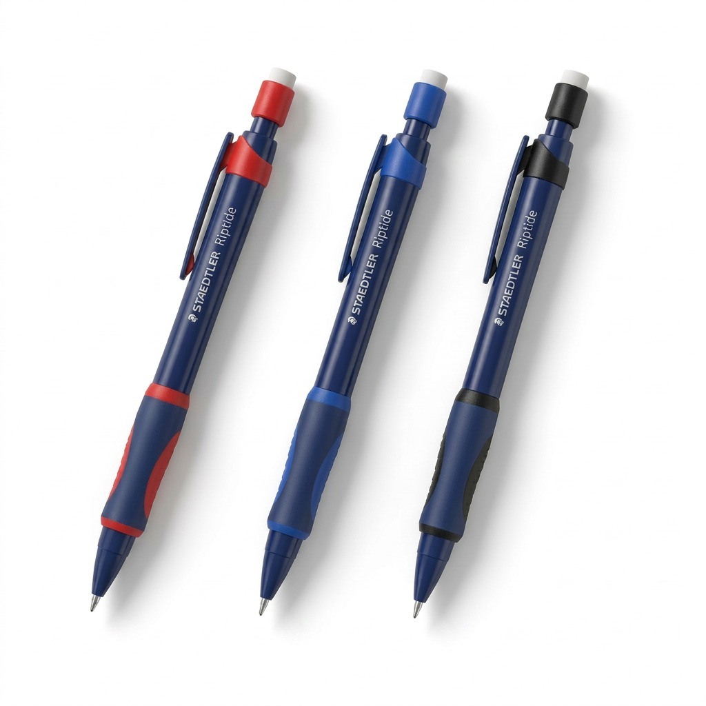 Staedtler Mechanical Pencil Riptide 0.7mm 3-Pack Black