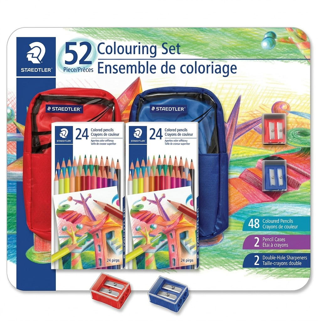 Staedtler Coloring Set, 52-Pack