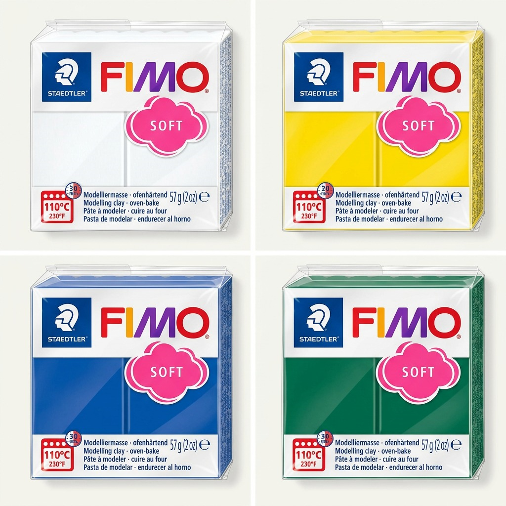 Staedtler Modelling Clay Fimo Soft White 57g (2 oz)