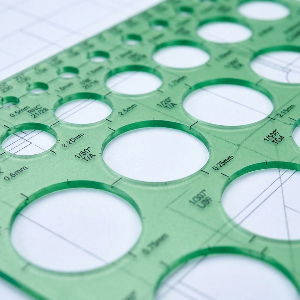 Staedtler Template Combo Circle