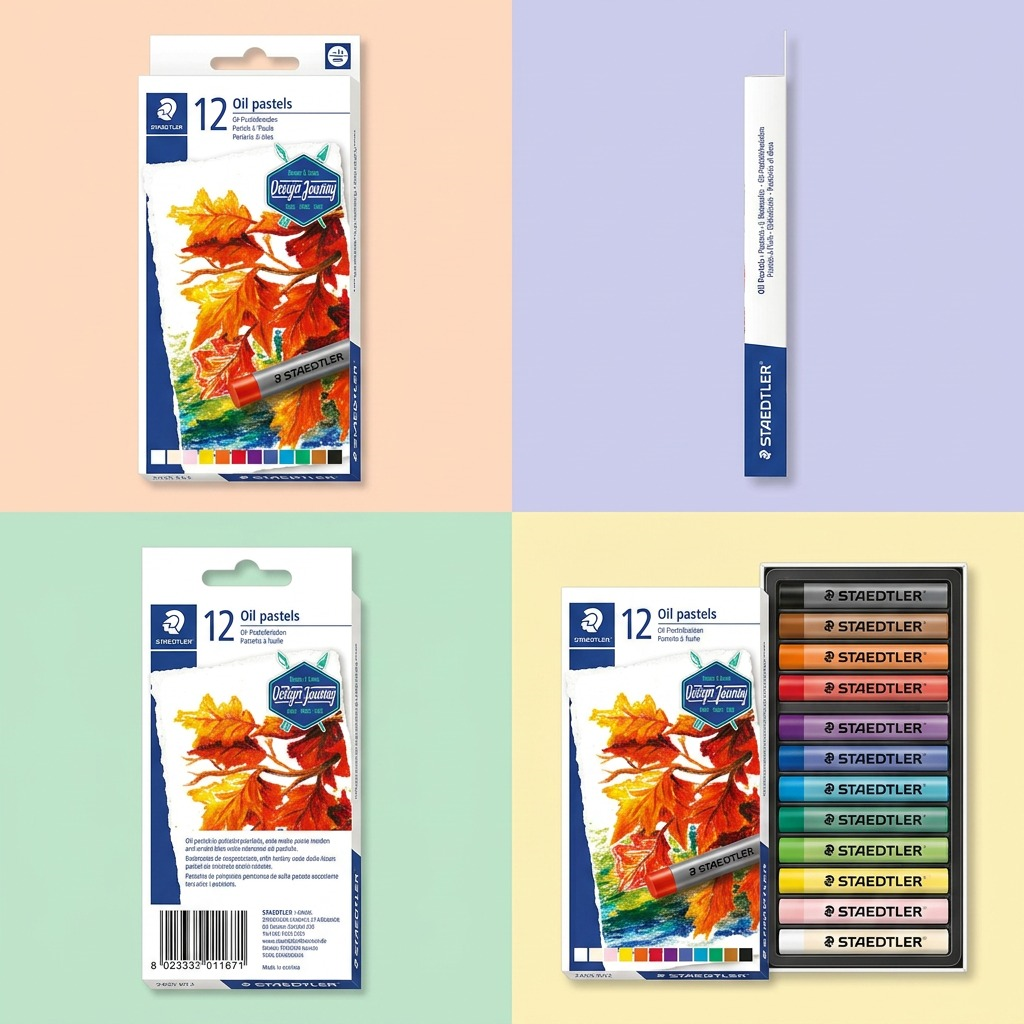 Staedtler Oil Pastels Assorted 12/ST