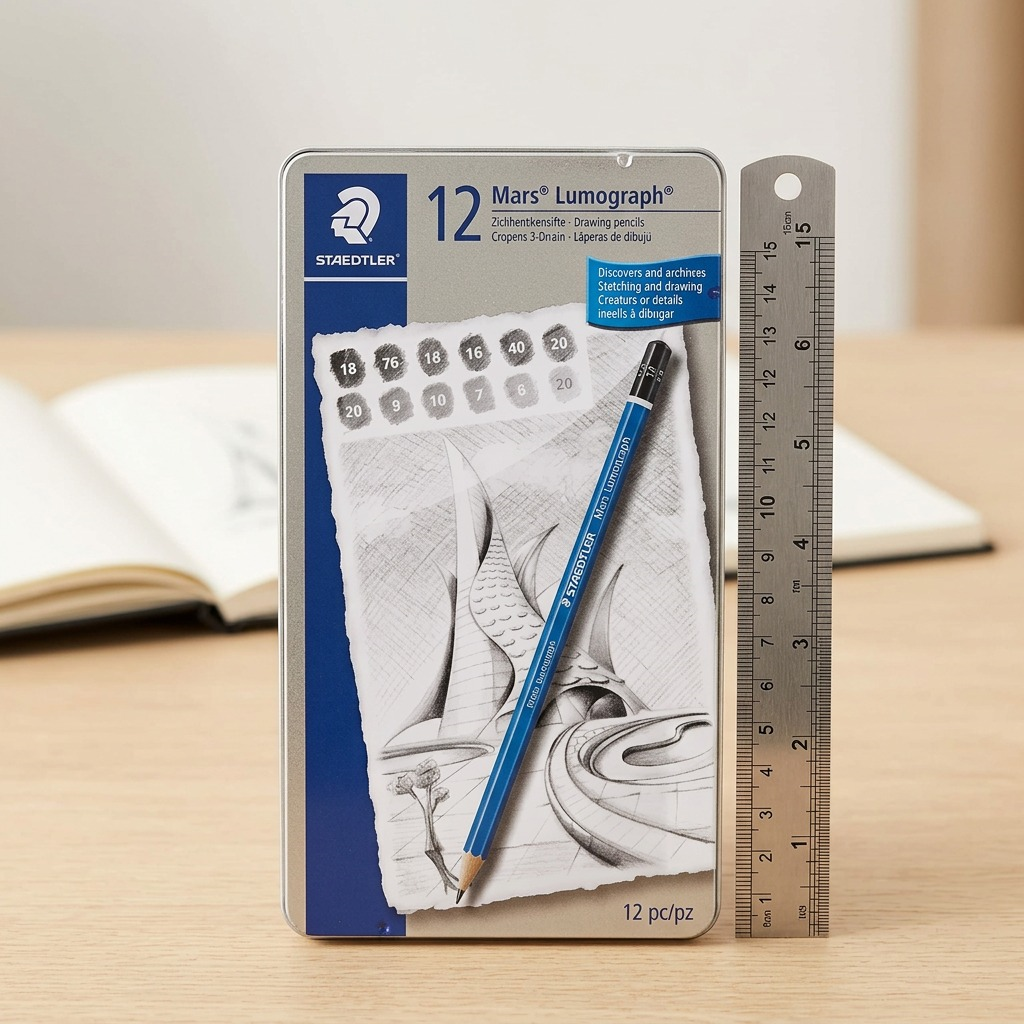 Staedtler Pencil Mars Lumograph X12 100% PEFC