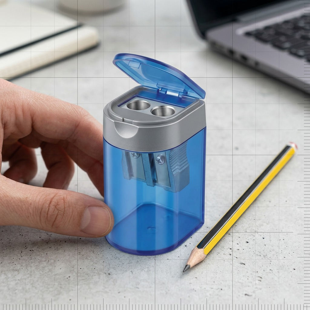 Staedtler Double-hole Tub Sharpener Oblong