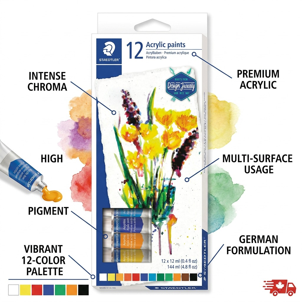 Staedtler Acrylic Paint 12ml Tubes