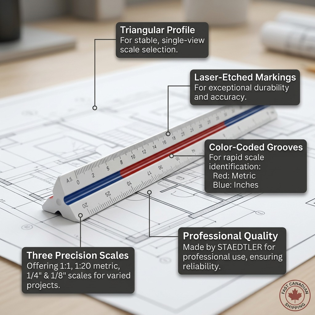 Staedtler Scale Triangular Plastic