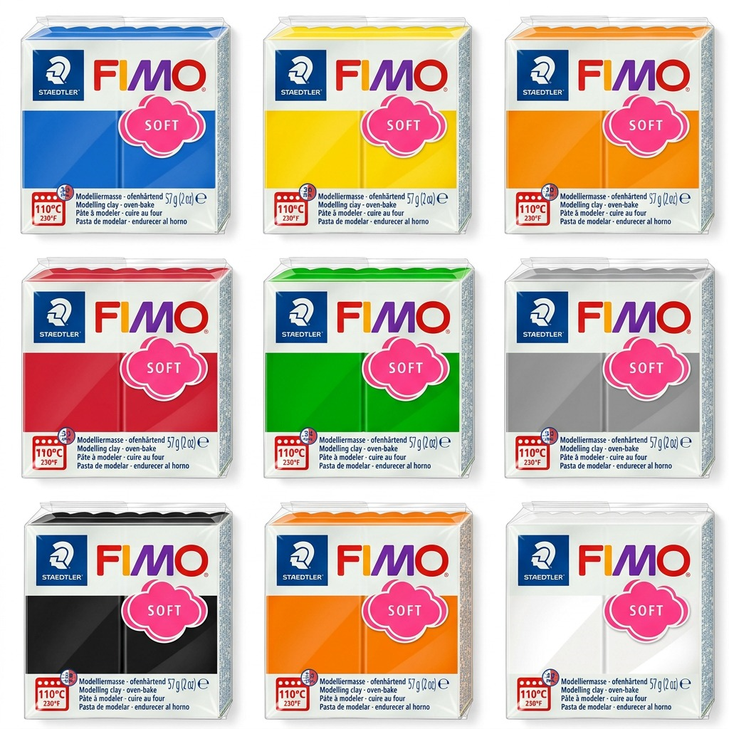Staedtler Modelling Clay Fimo Soft Tropical Green 57g (2 oz)