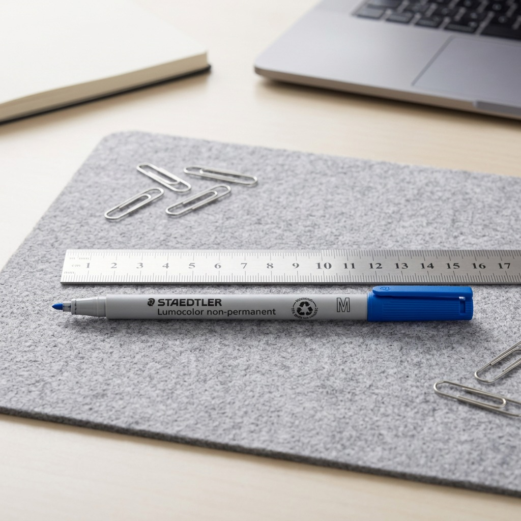Staedtler Marker Lumocolor Water-Based Medium Blue