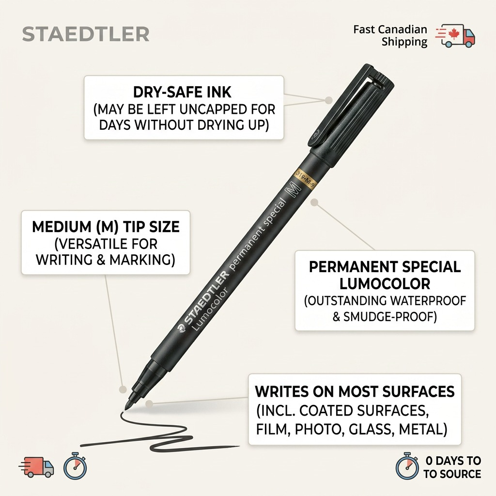 Staedtler Lumocolor Marker Special Medium Pte B
