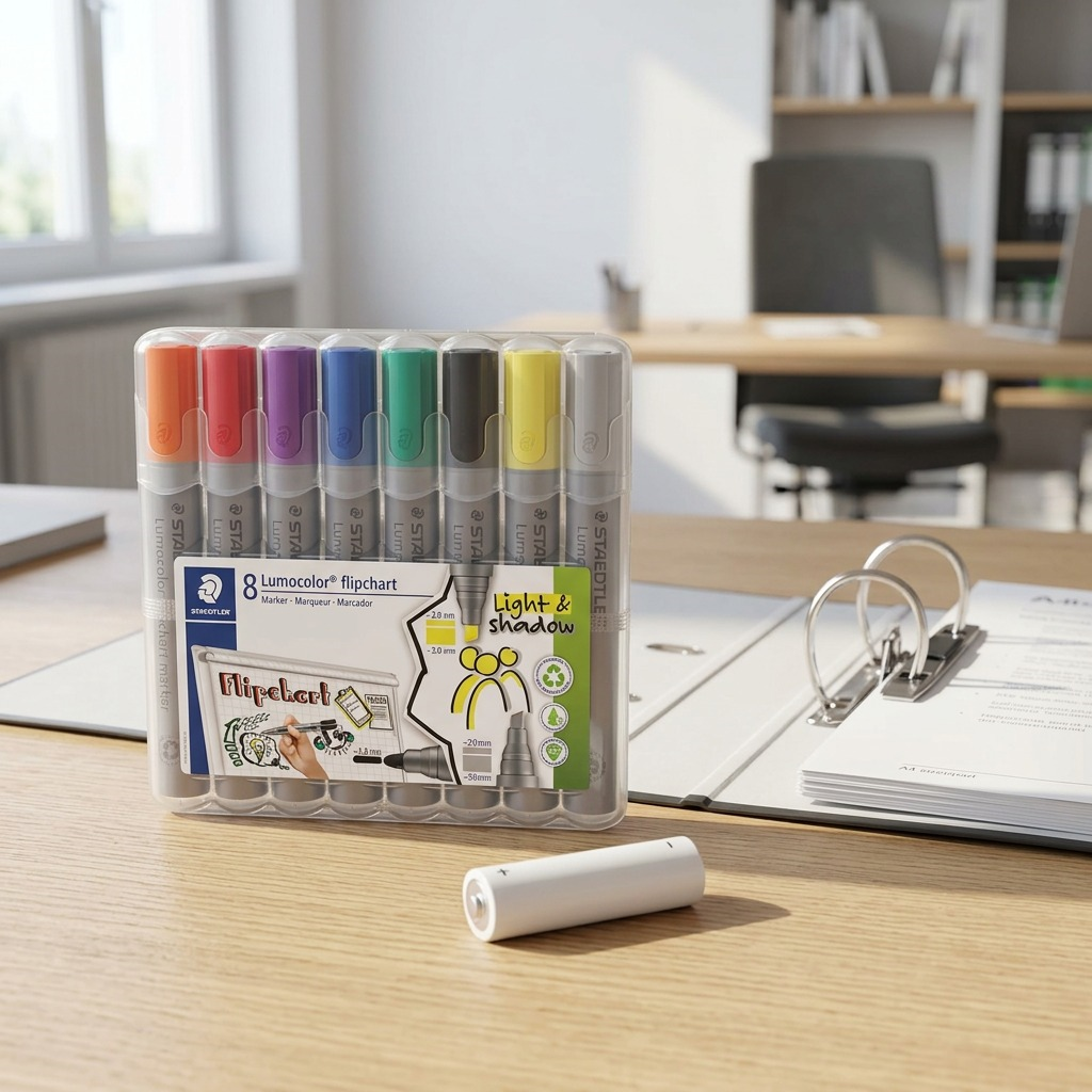 Staedtler Flipchart Marker Lumocolor 8-Pack Box