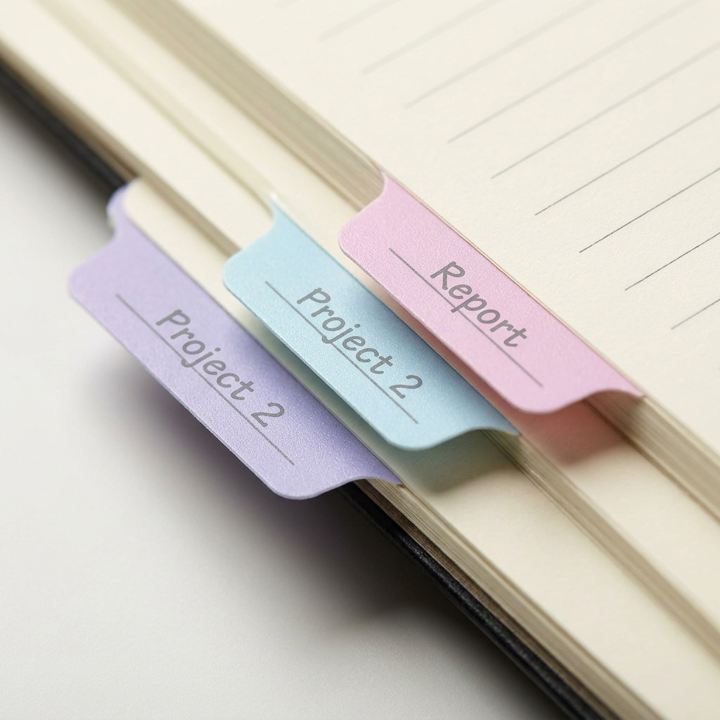 Avery UltraTabs Filing Tabs, Pastel Colours, Lavender, Light Blue, Pink, 24 pack