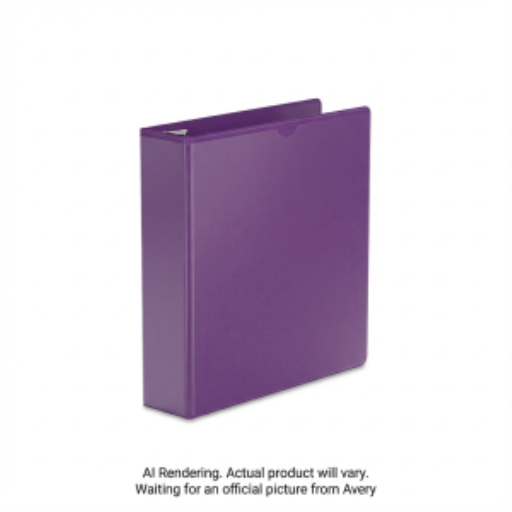 Classeur à vue HD Avery View 3", violet, anneau D sans espace, capacité 670 feuilles