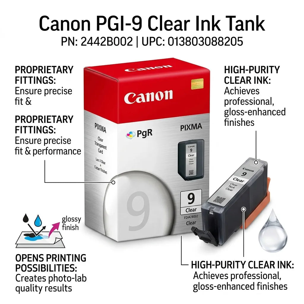 Canon PGI-9 – Clear Ink Tank