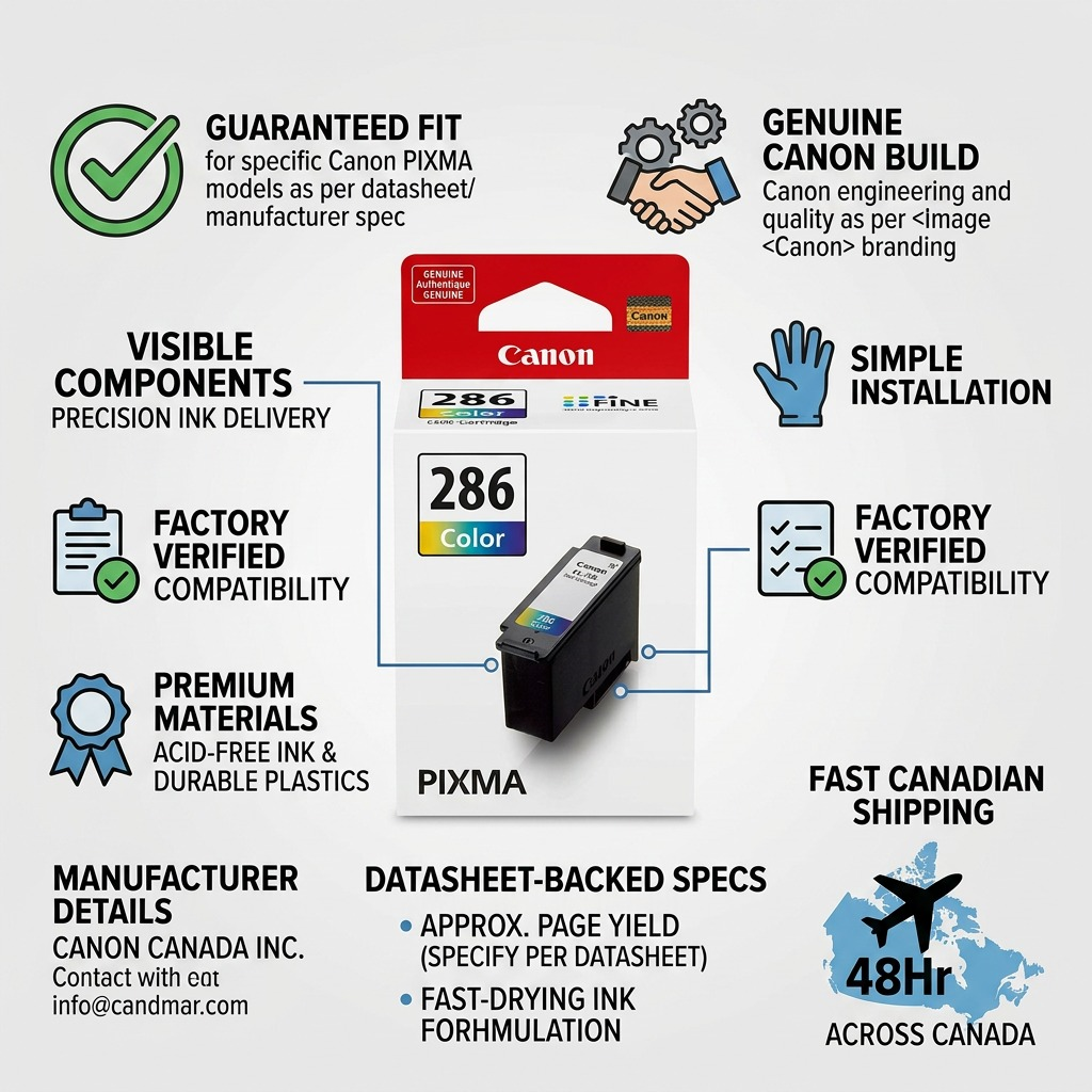 Canon CL-286 – Colour Ink Cartridge