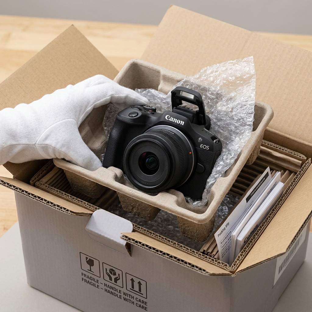 Canon EOS R100 – RF-S18-45mm F4.5-6.3 IS STM Lens Kit
