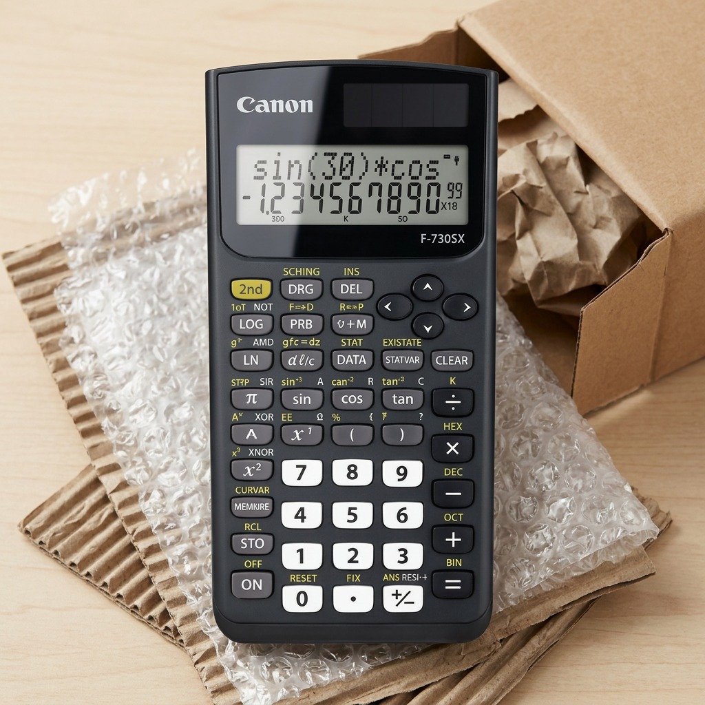 Canon F-730SX – Black Scientific Calculator 163 Functions