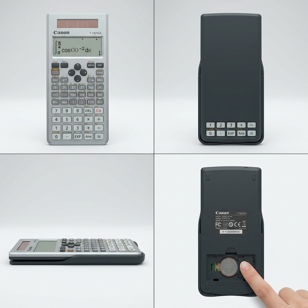 Canon 648 Function Scientific Calculator (6608B002) F-792SGA – Grey