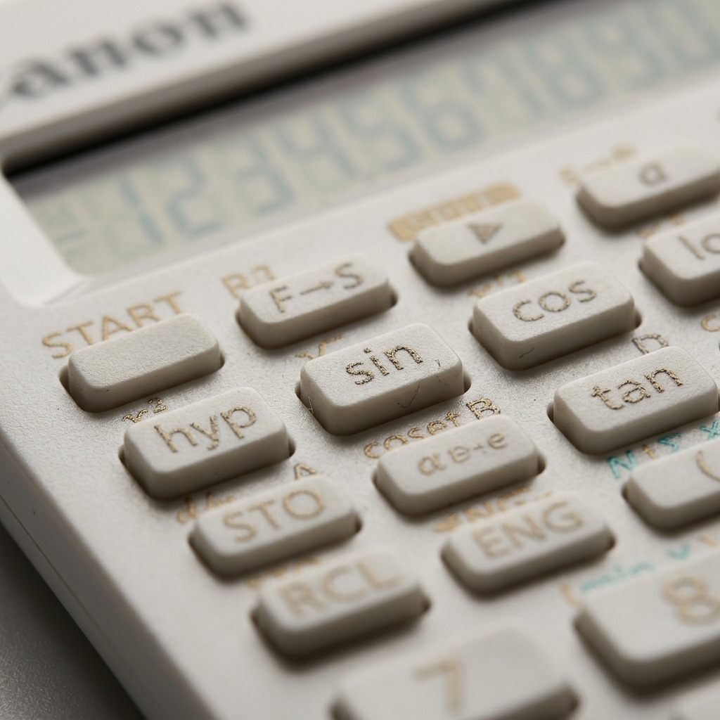 Canon Scientific Calculators F-605g, – 10+2 Digits Di