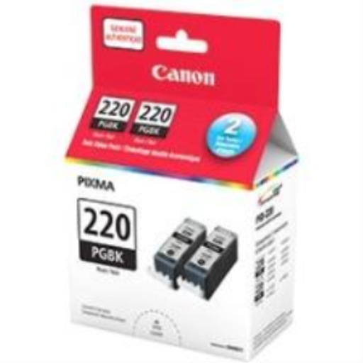 Pack valeur double Canon PGI-220 BK