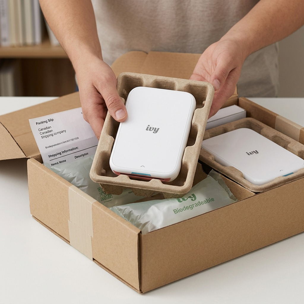 Canon IVY 2 Mini Photo Printer – Pure White