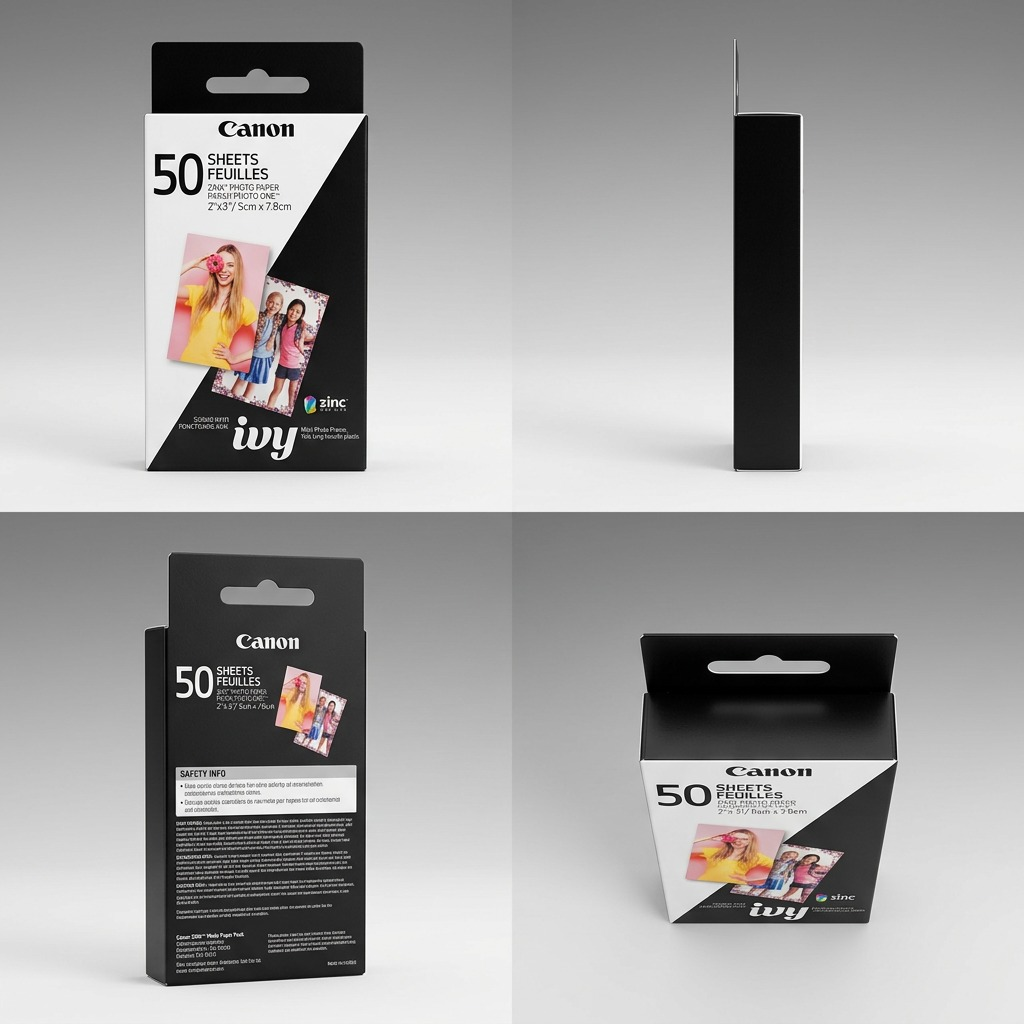 Canon Zink™ Photo Paper Pack (50 – Sheets)
