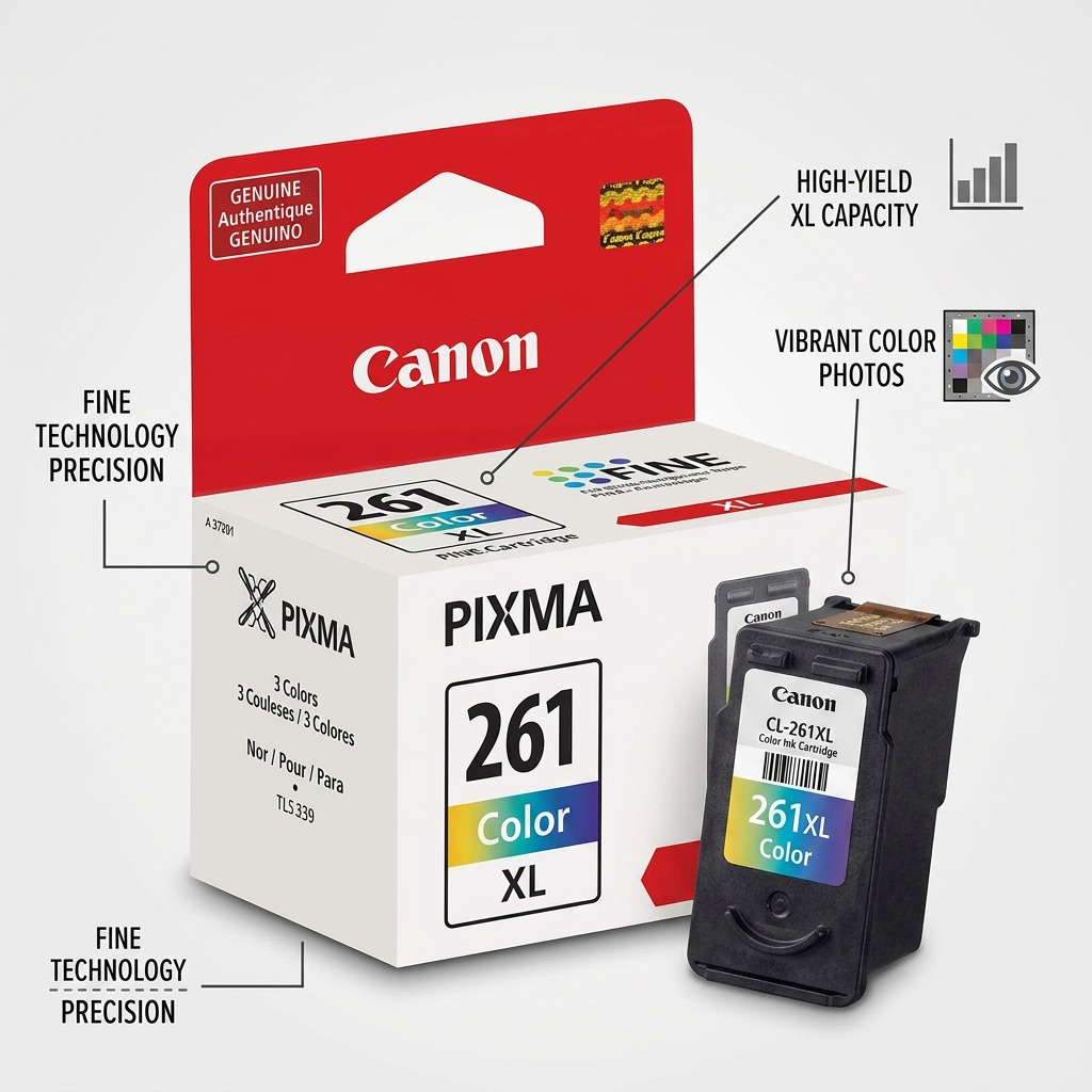 Canon CL-261XL – Ink Cartridge