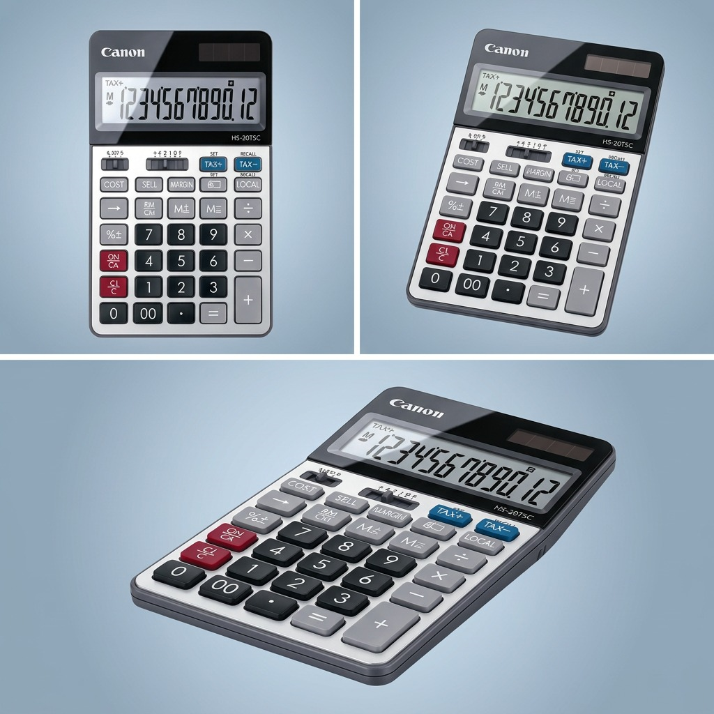 Canon HS-20TSC – Silver/Black 12-Digit Display