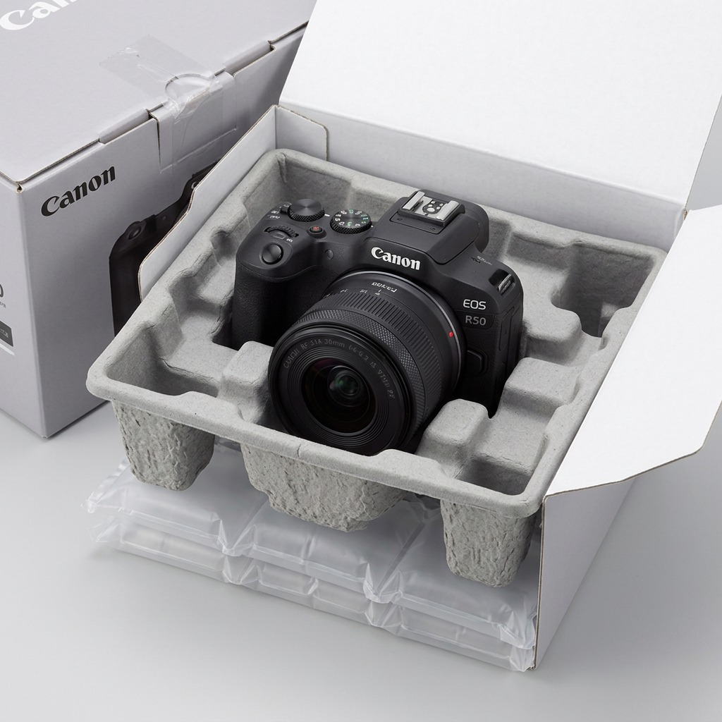 Canon EOS R50 – V + RF-S14-30mm F4-6.3 IS STM Pz Lens Kit