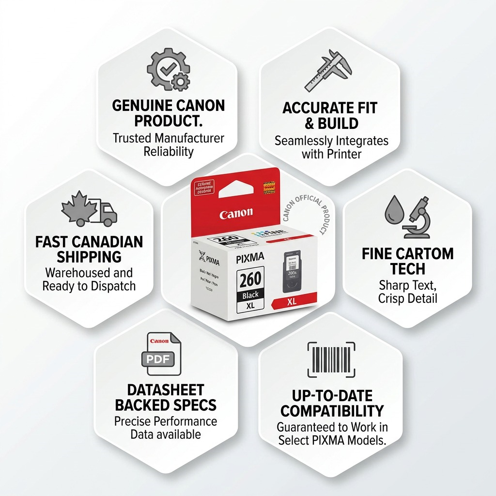 Canon PG-260XL – Ink Cartridge