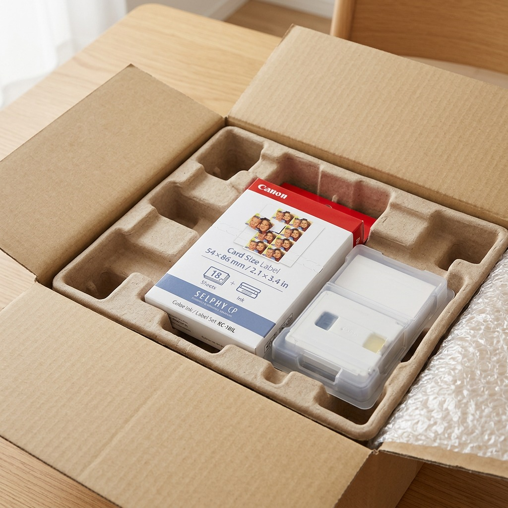 Canon Ink & Label Set KC-18IL – (Card Size)