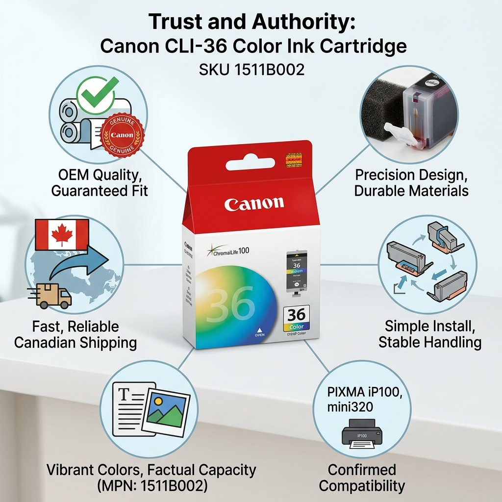 Canon CLI-36 – Colour