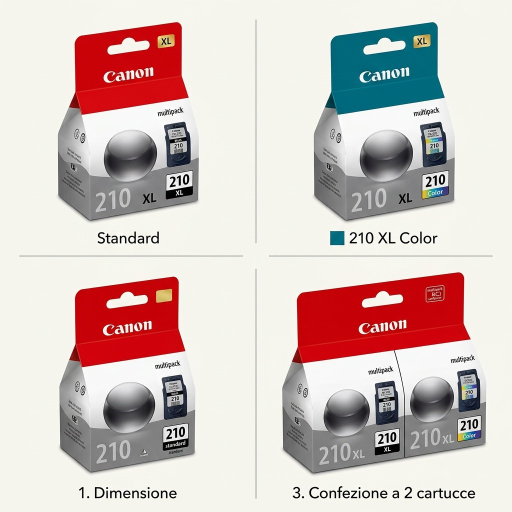 Canon PG-210 – XL Black Ink Tank