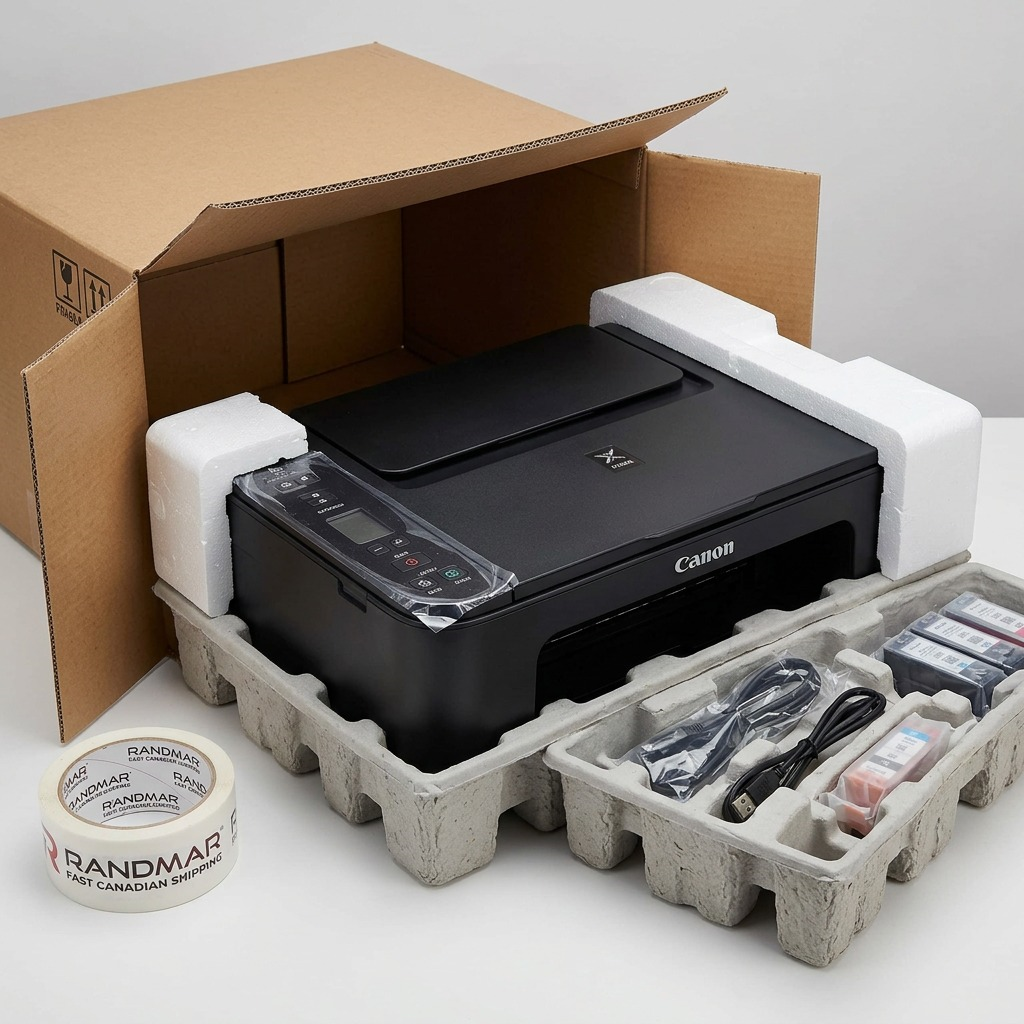 Canon 6671C003 – PIXMA TS3720 Wireless All-in-One Inkjet Printer for Home and Student – Black
