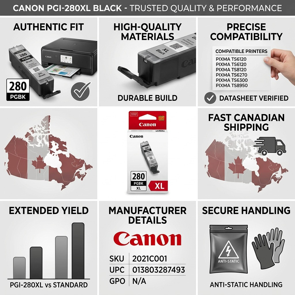 Canon PGI-280XL – Black