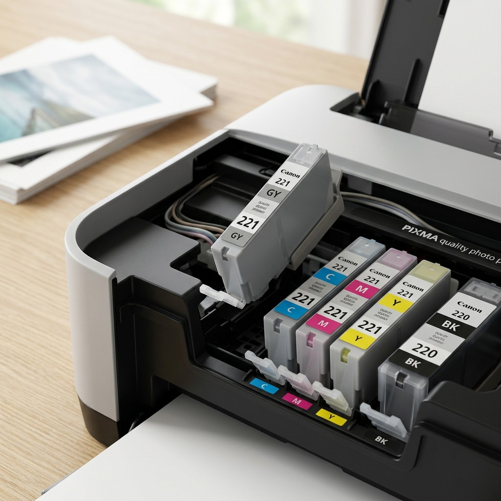 Canon CLI-221 – Grey Ink tank